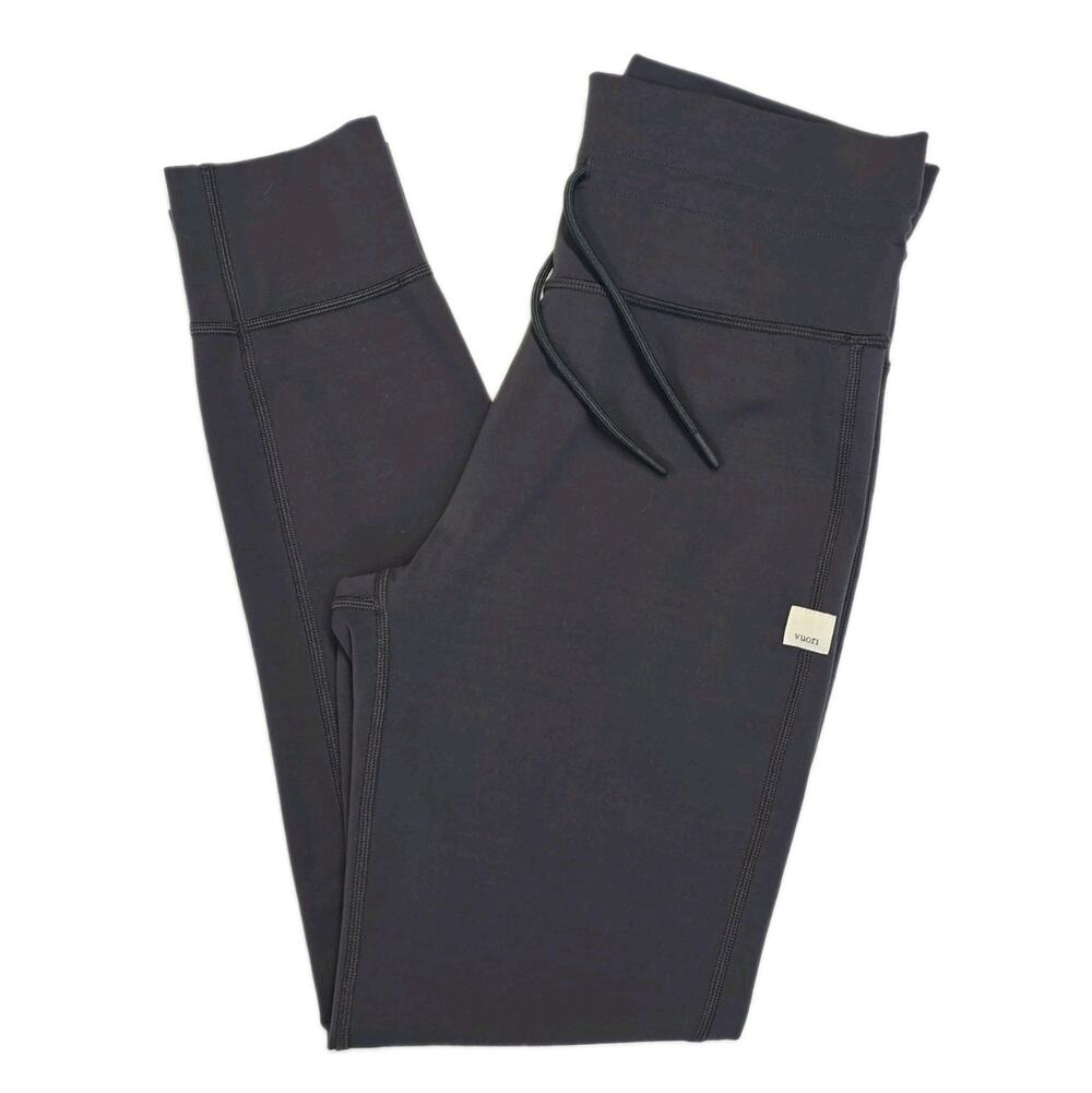 Vuori Daily Legging Womens Small S Dark Gray High Rise Drawstring